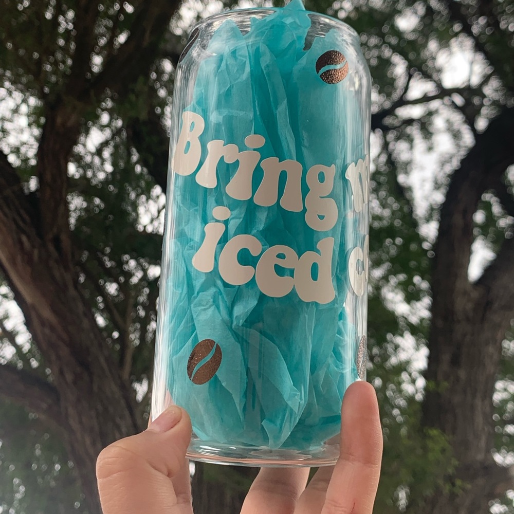 Bring me an iced coffee
